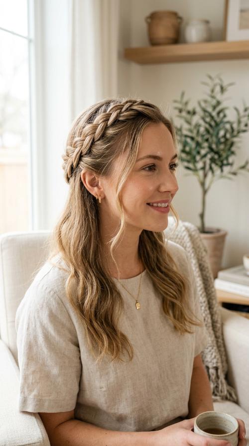 Braided Crown Accent