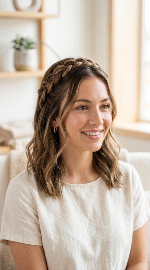 Braided Crown Accent