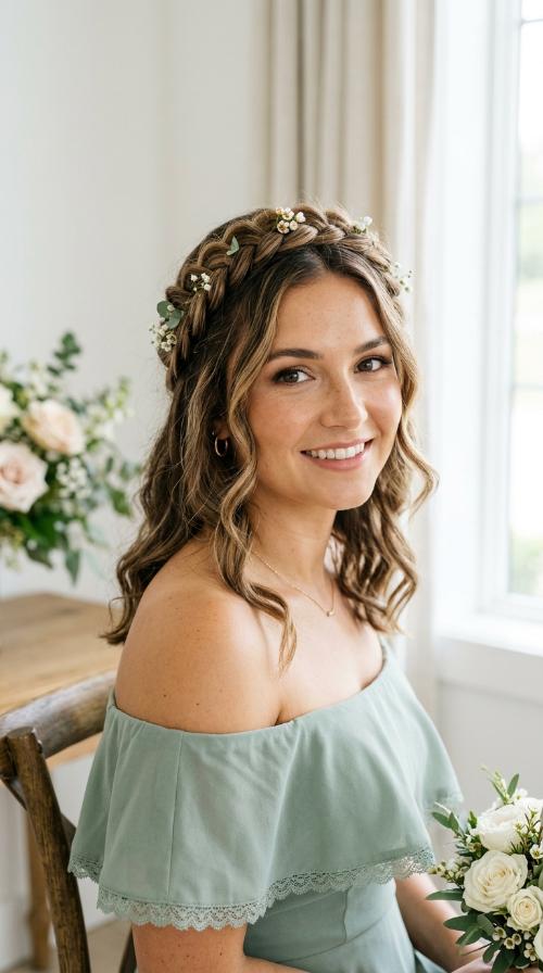 Braided Crown Halo