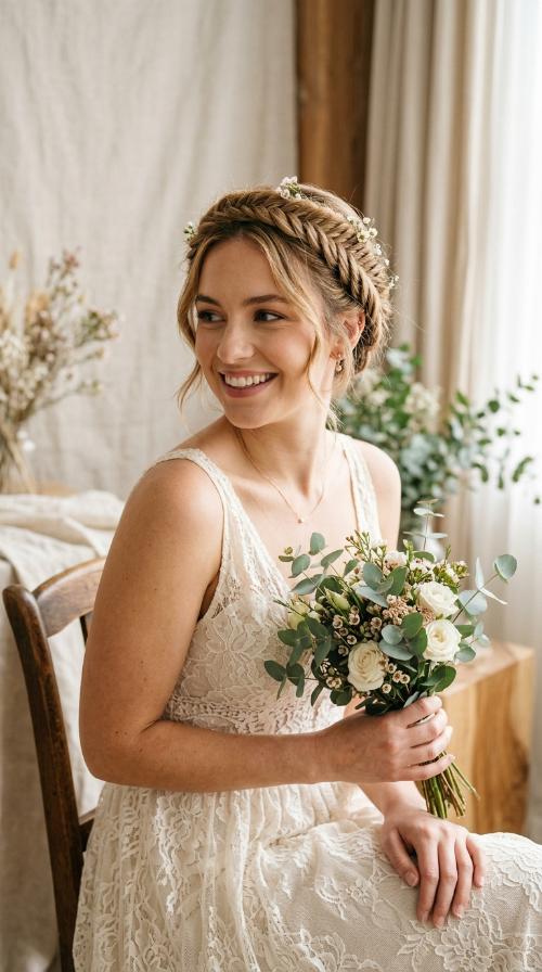 Braided Crown Halo