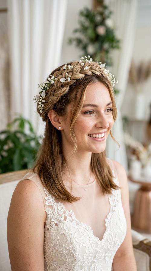 Braided Crown Halo