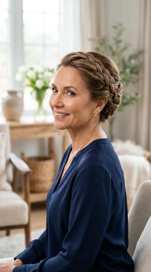 Braided French Twist