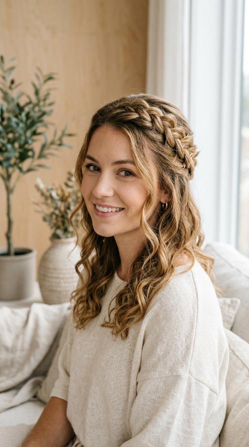 Braided Halo Wrap