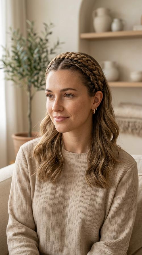 Braided Headband Style