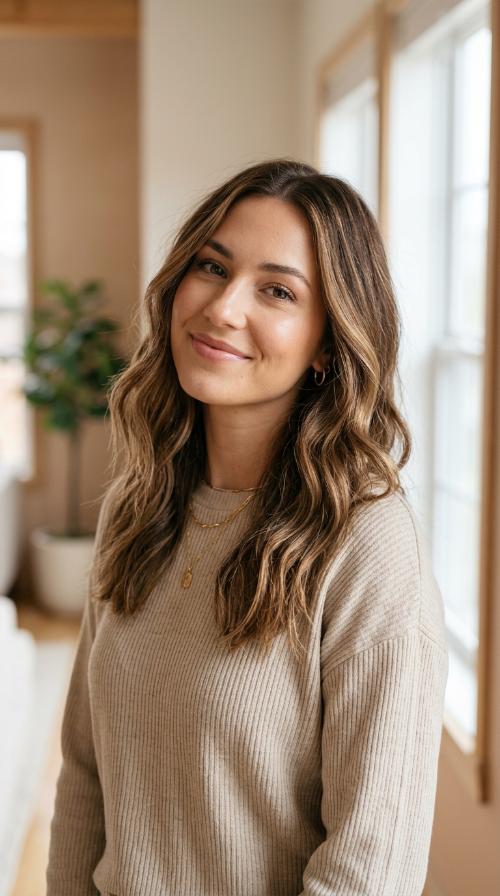 Bronde (Brown-Blonde) Highlights