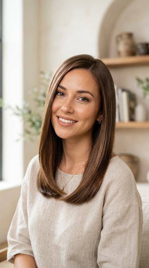 Bronze Brown Liquid Hair