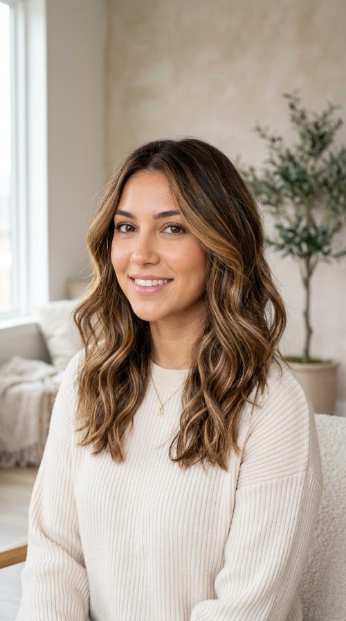 Caramel Swirl Ombre