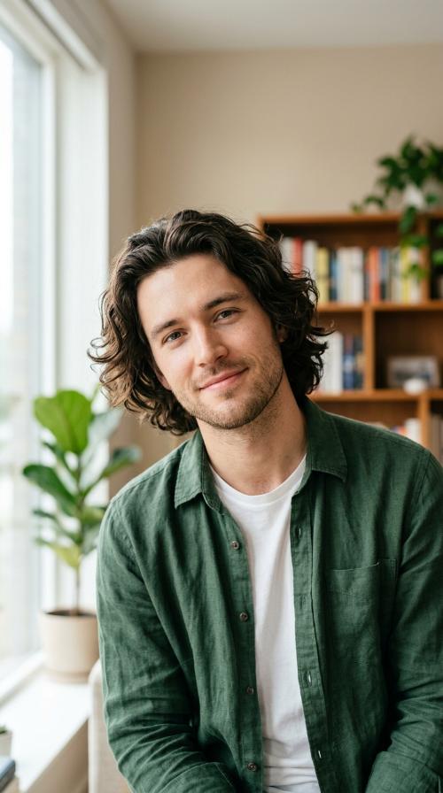 Chin-Length Wavy Bob