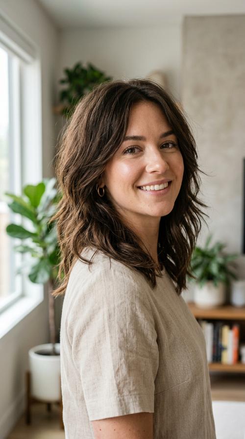 Choppy Layered Lob (Long Bob)