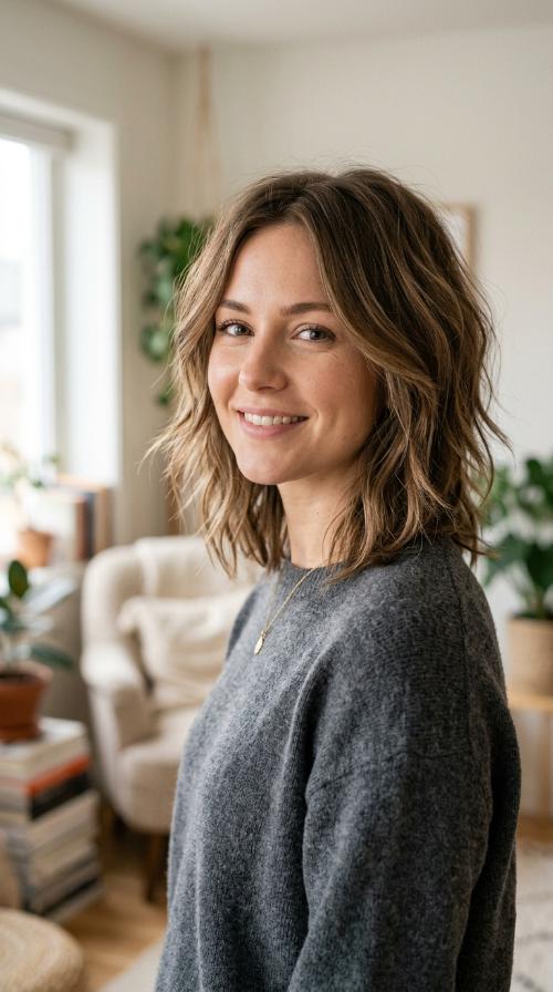 Choppy Mid-Length Layers