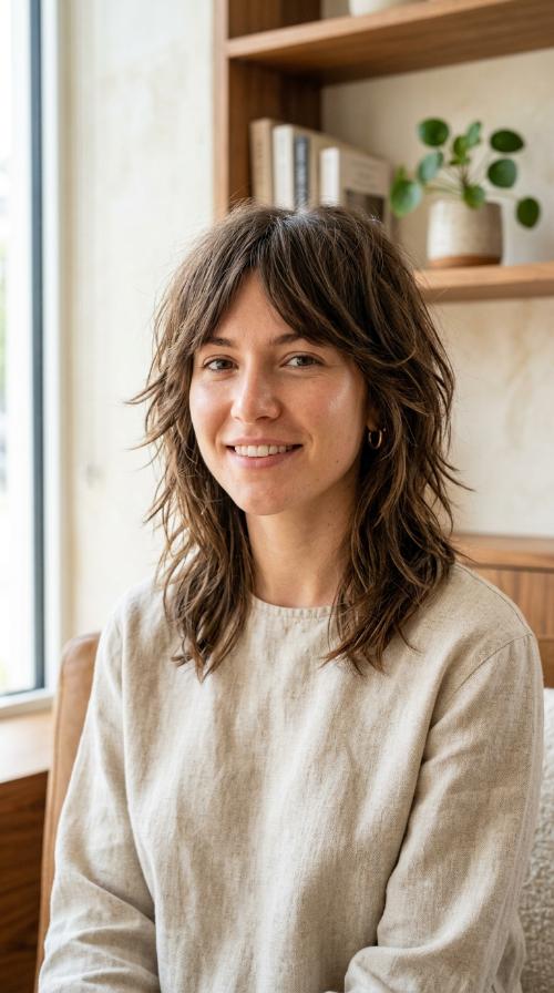 Choppy Razor-Cut Layers