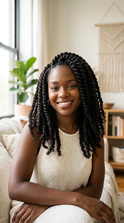 Chunky High-Volume Twists
