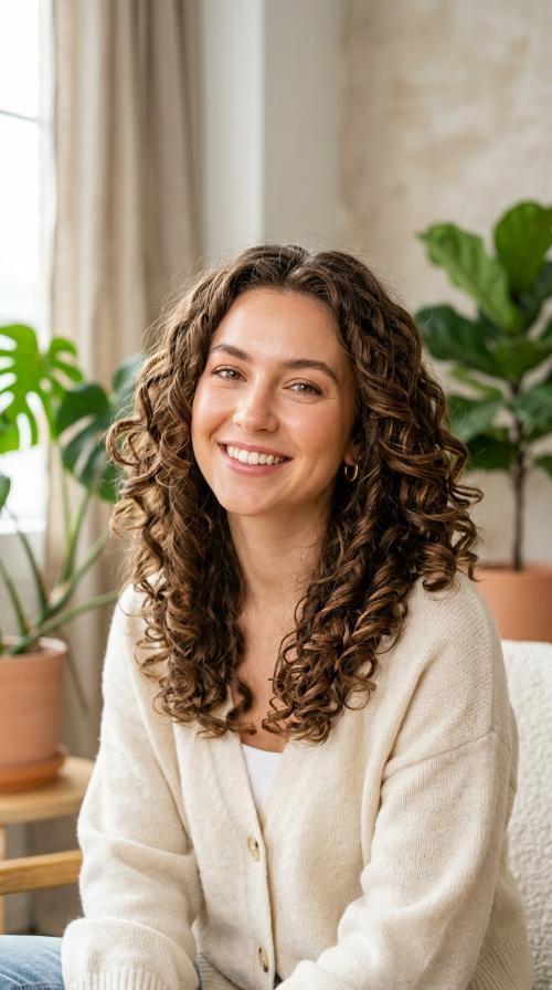 Chunky Ribbed Curls