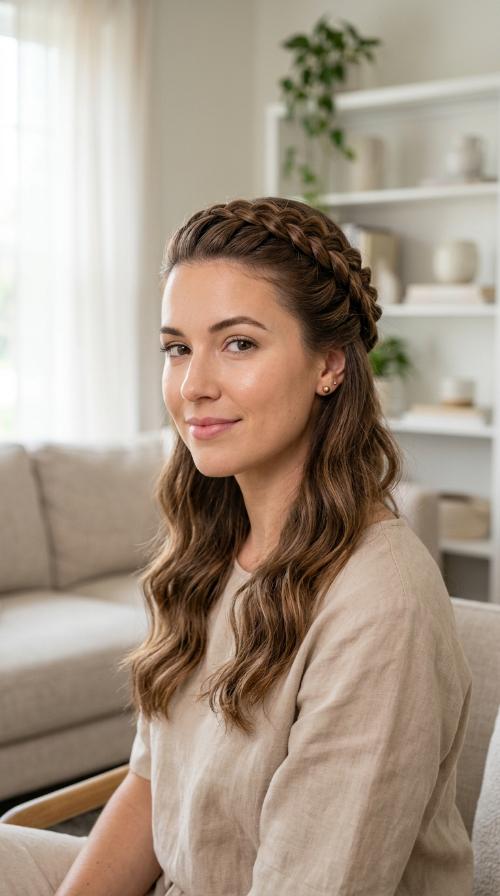 Classic Braided Crown