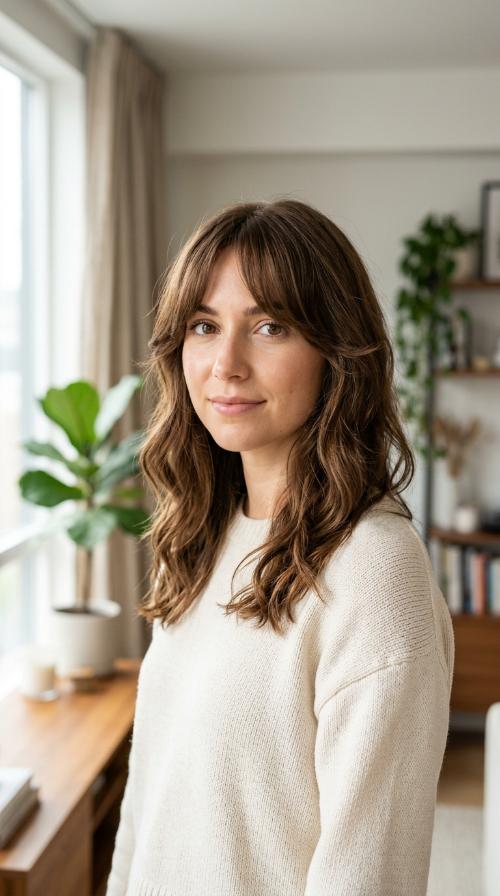 Classic Curtain Bangs