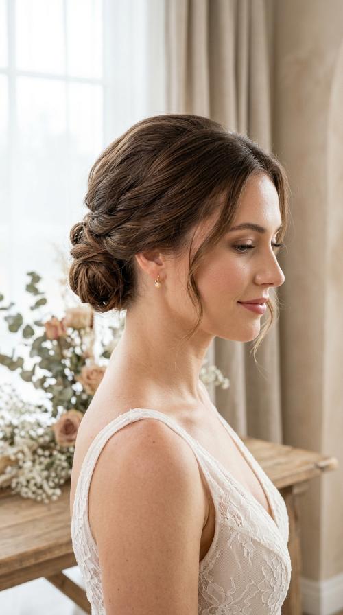 Classic Low Chignon