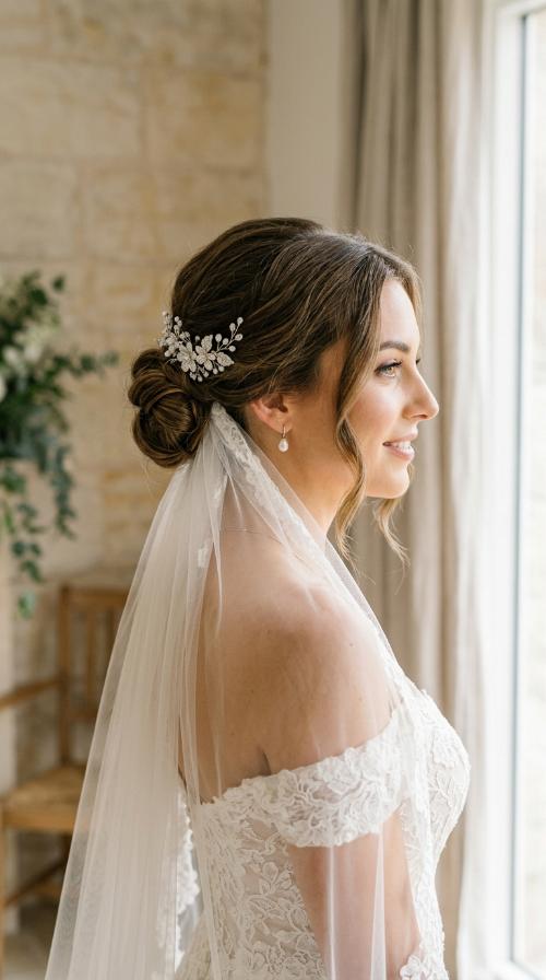 Classic Low Chignon