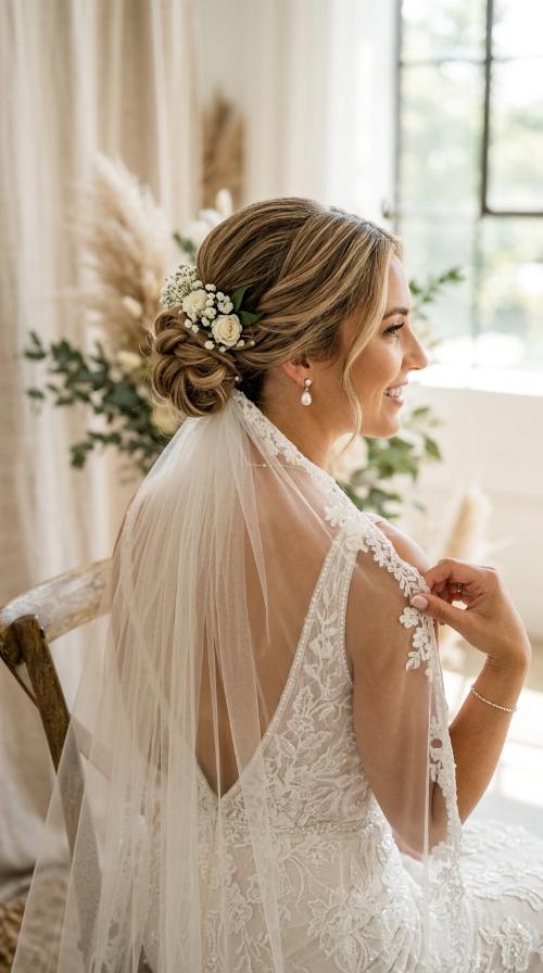 Classic Low Chignon