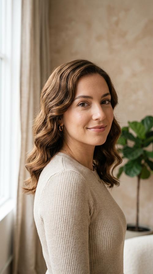 Classic Mid-Length Finger Waves