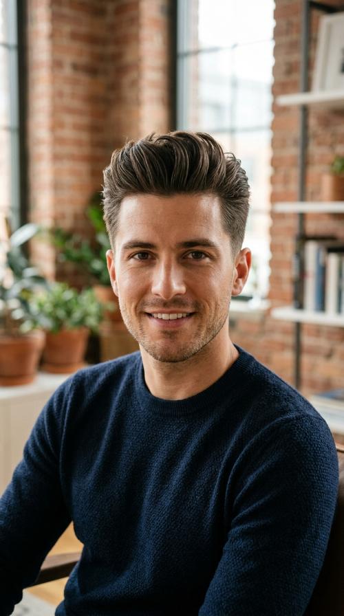 Classic Pompadour