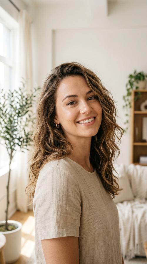 Classic Textured Beach Waves