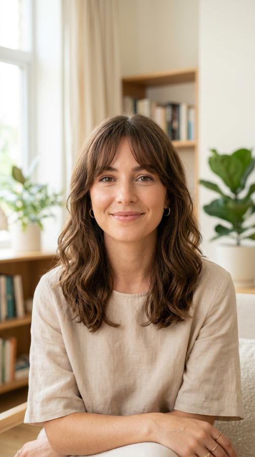 Classic Wispy Curtain Bangs