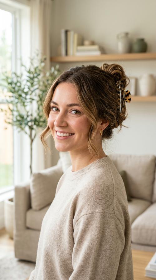 Claw Clip Updo