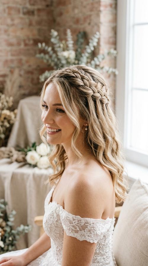 Criss-Cross Waterfall Braid