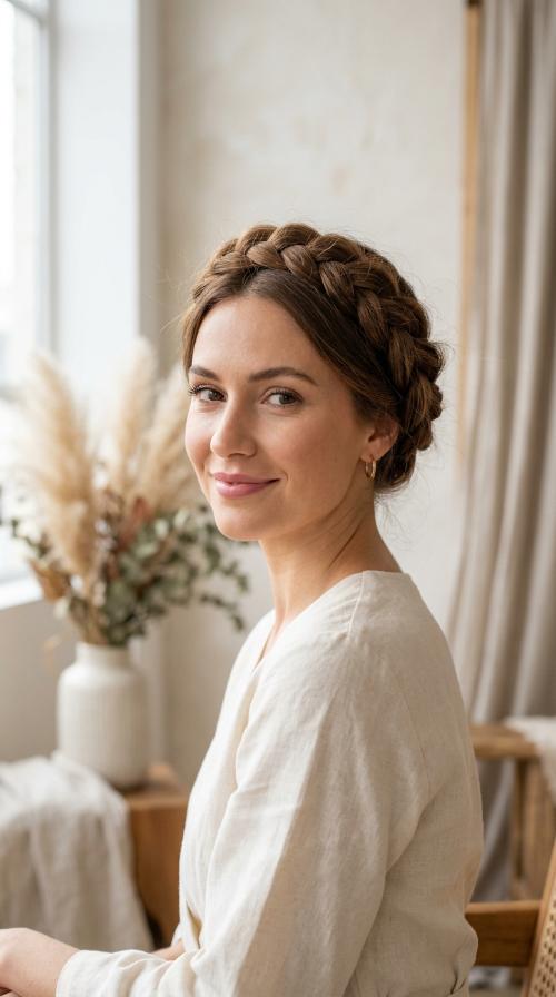 Crown Braid Halo