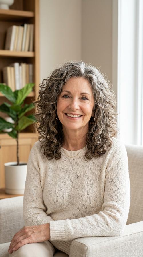 Curls with Voluminous Layers