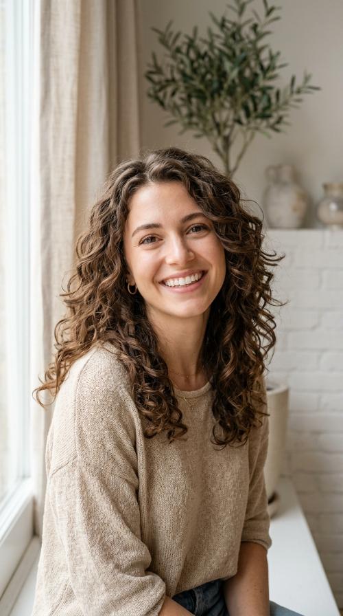 Curly Cascading Layers
