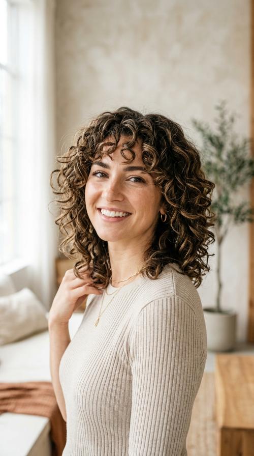 Curly Layered Lob