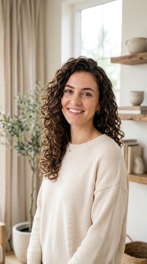 Curly Layered Waterfall