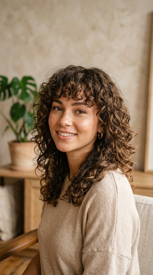 Curly Layers with Full Fringe