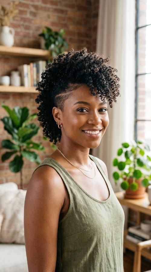 Curly Mohawk (Frohawk)