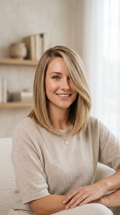 Deep Side Part Lob