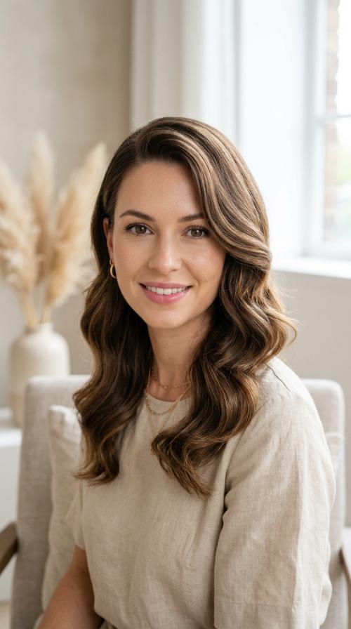 Deep Side Part with Soft Waves