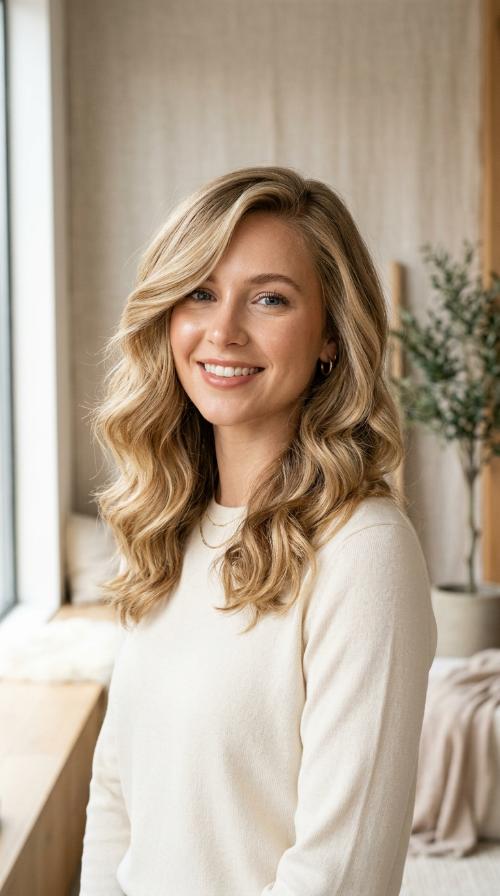Deep Side Part with Soft Waves