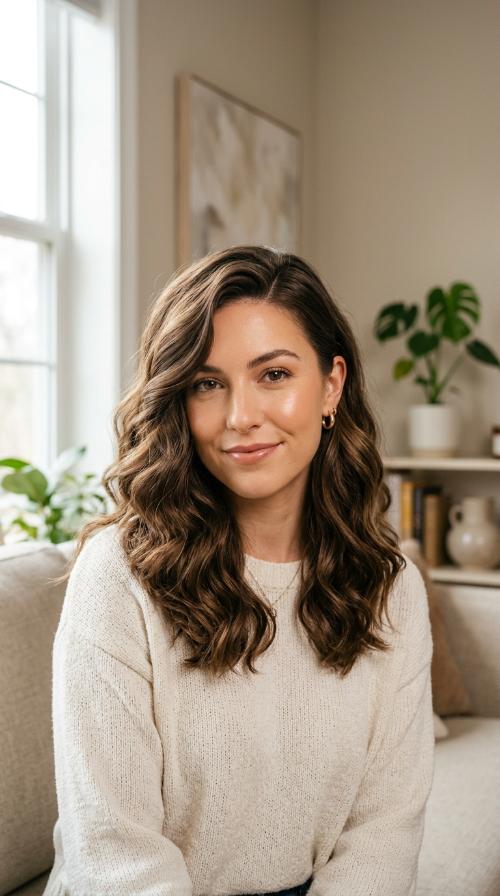 Deep Side Part with Soft Waves