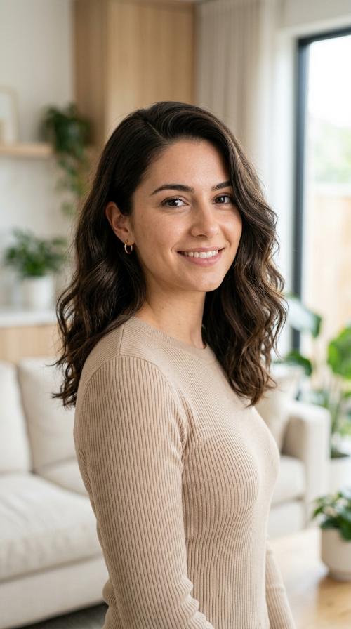 Deep Side Part with Soft Waves