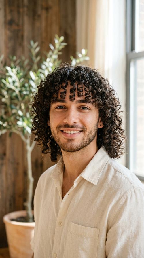 Defined Ringlet Fringe