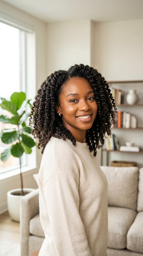 Defined Twist-Out