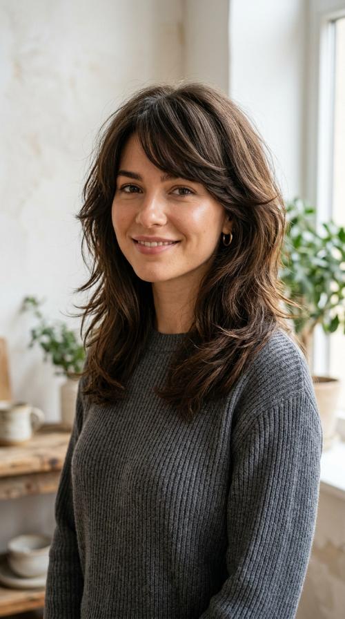 Disconnected Layers with Side-Swept Fringe
