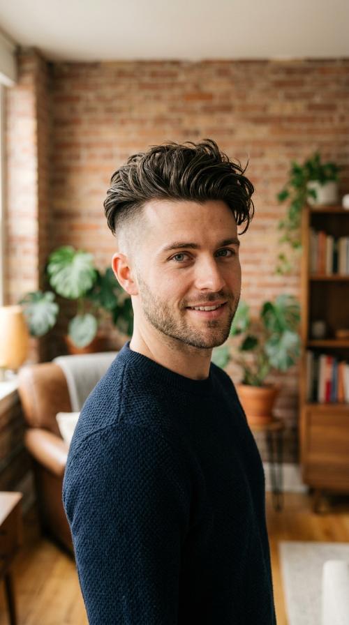 Disconnected Undercut with Textured Top