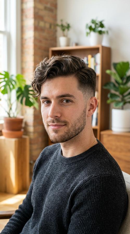 Disconnected Wavy Undercut