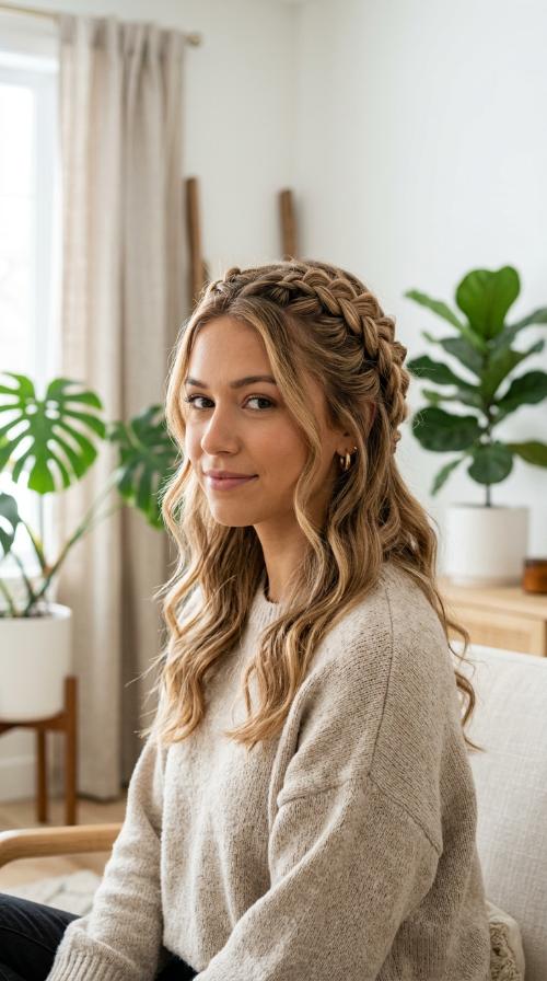 Double Dutch Braided Crown