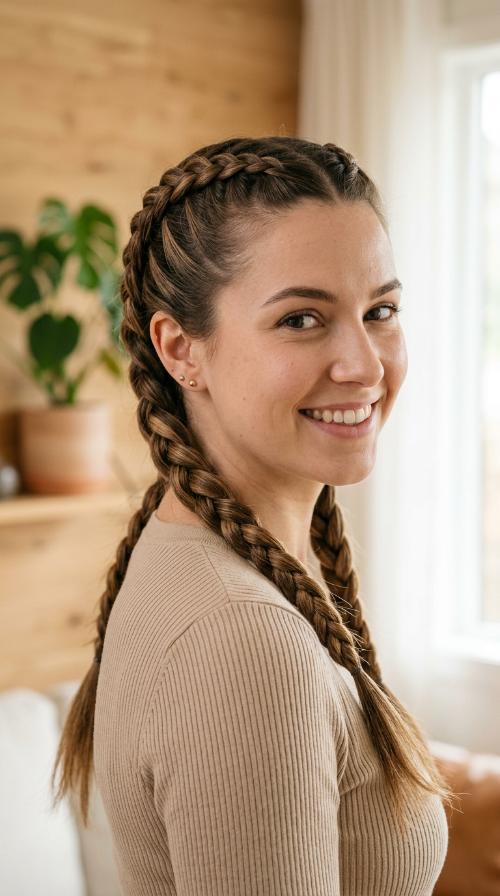 Double Dutch Braids