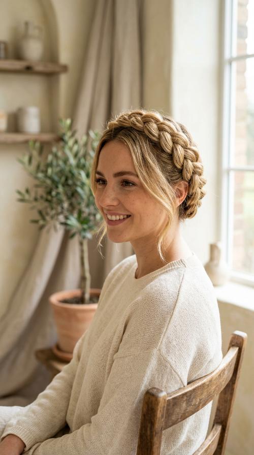 Dutch Braided Crown