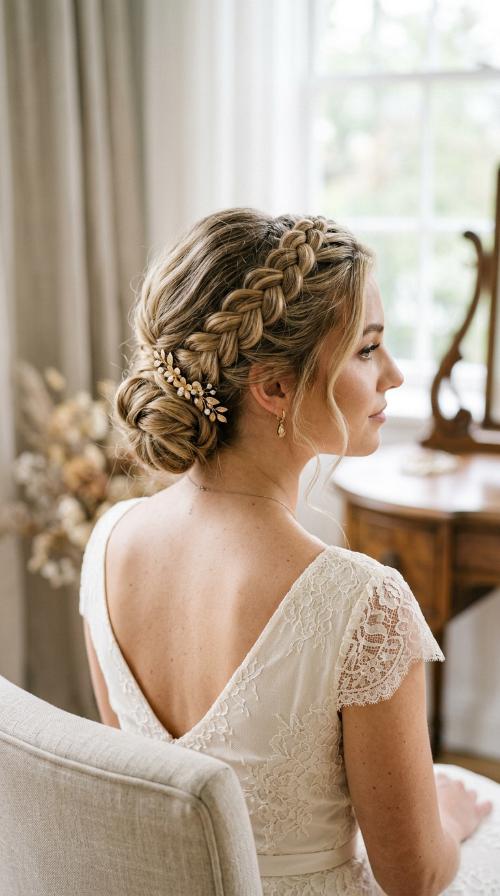 Dutch Braided Updo