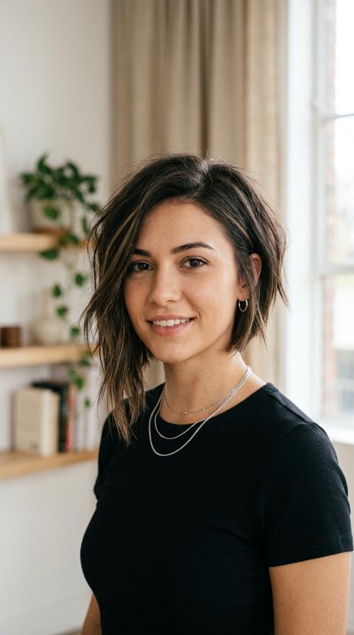 Edgy Asymmetrical Cut